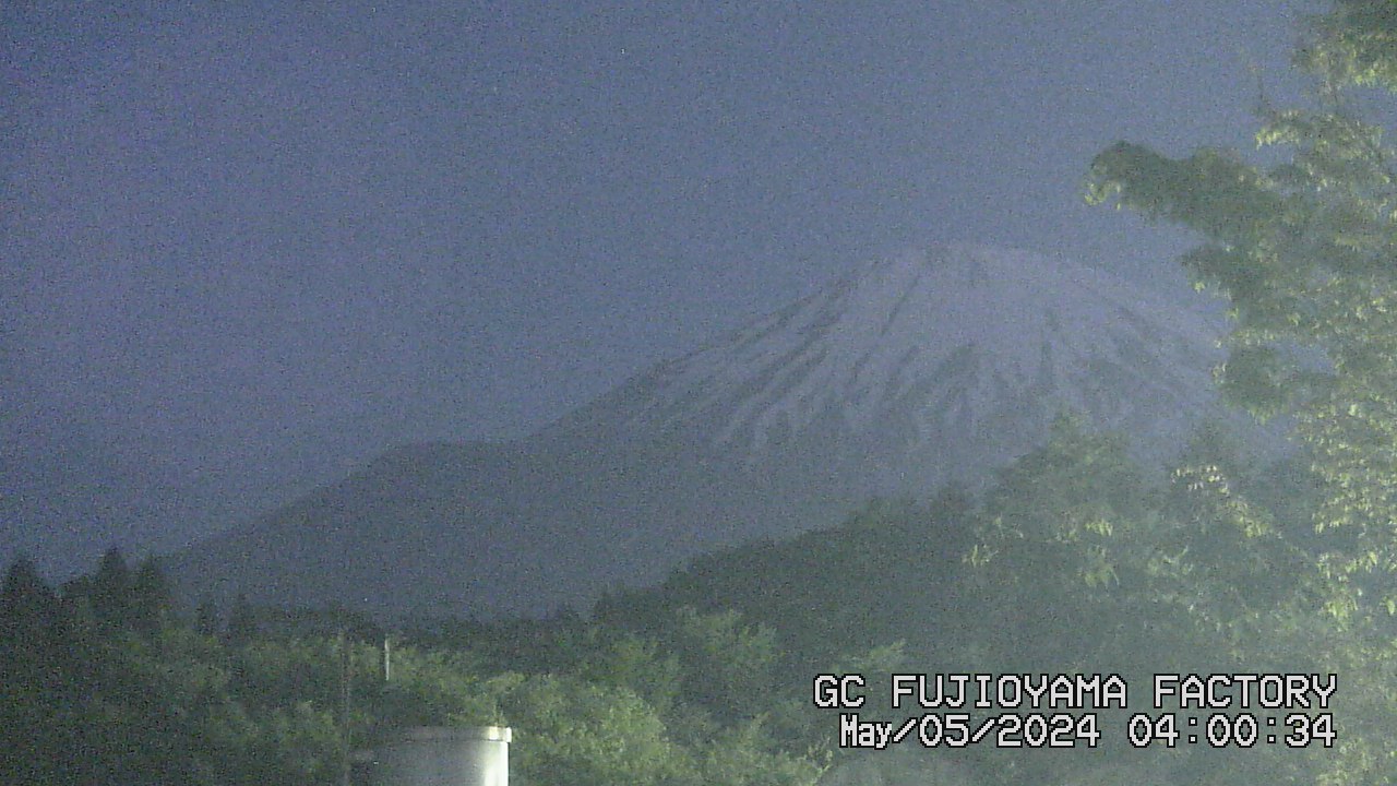 今日の富士山 AM04:00