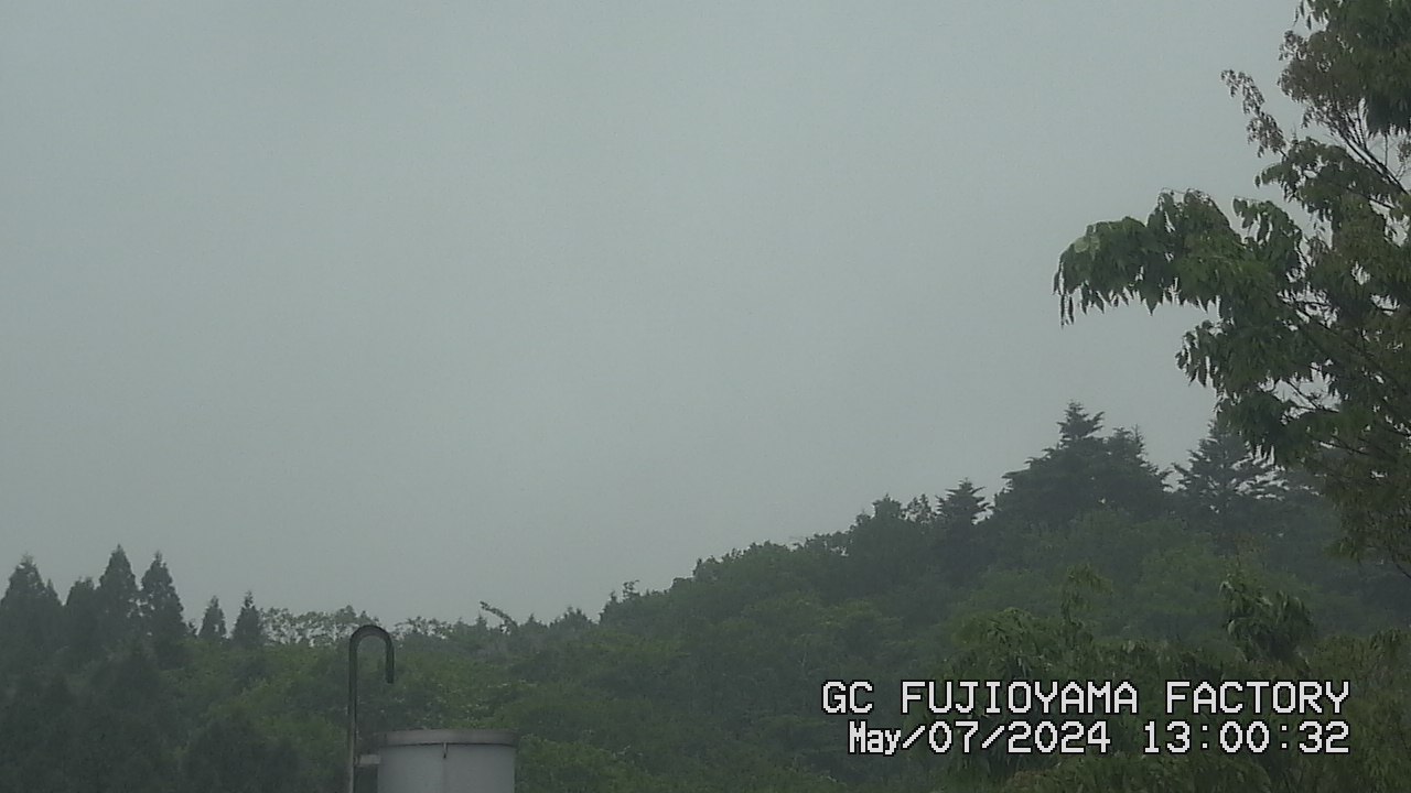 今日の富士山：1日前 PM01:00