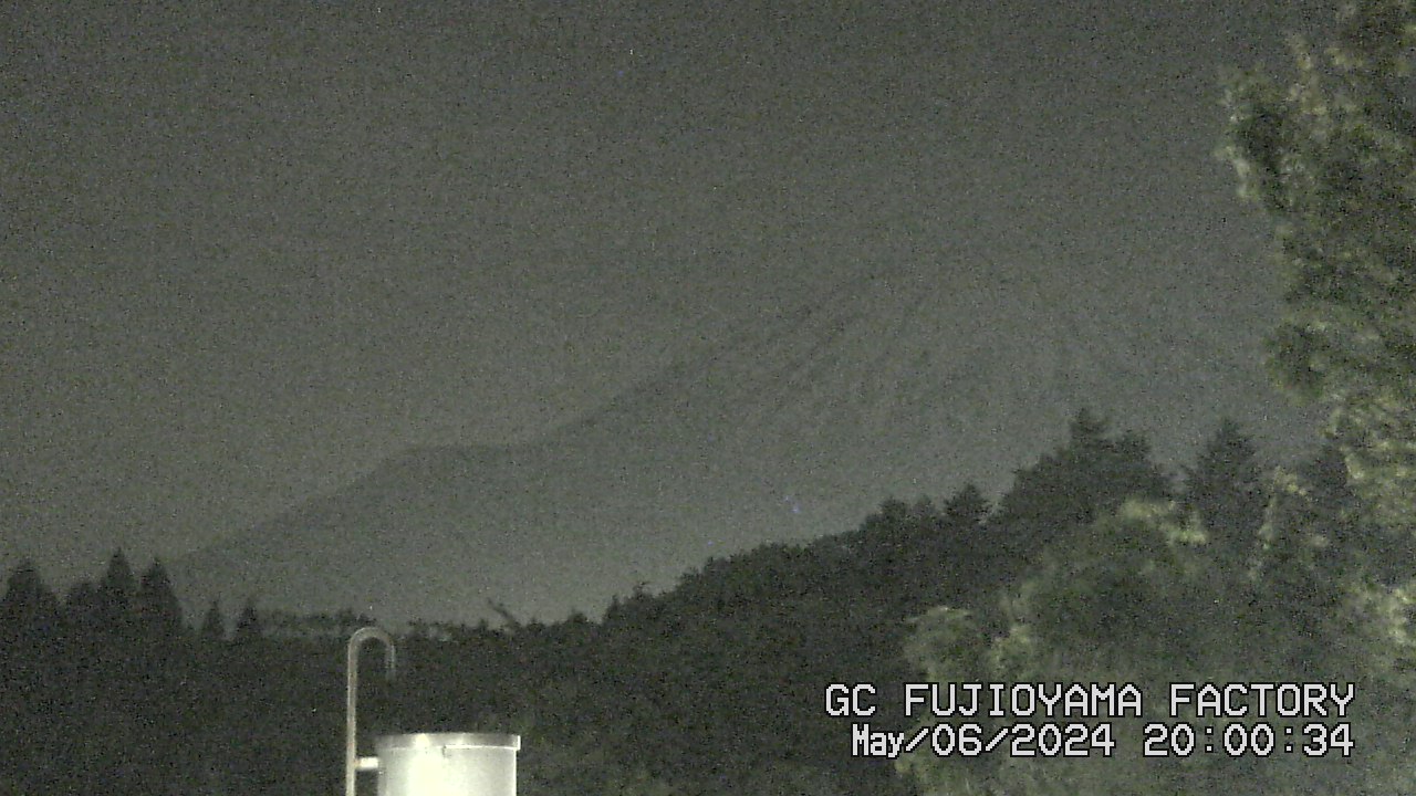 今日の富士山 PM08:00