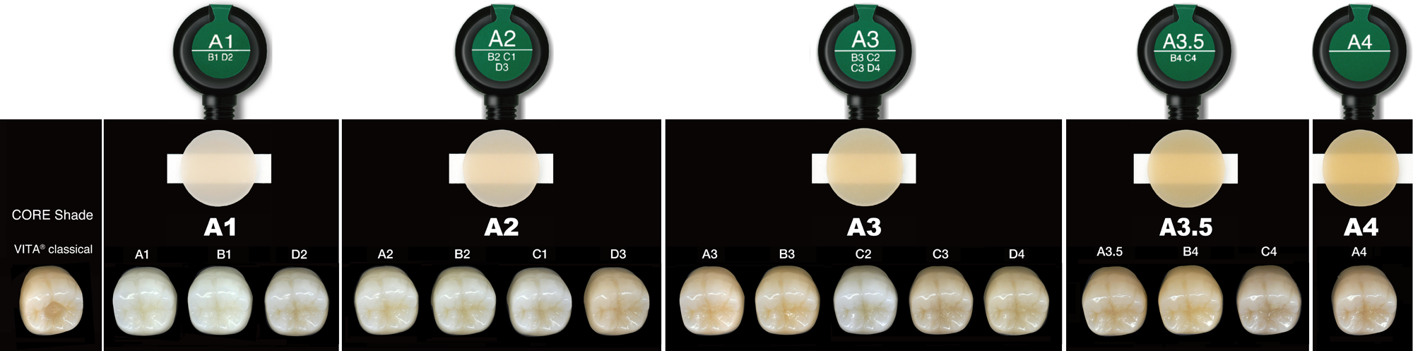 CORE Shade VITA classical