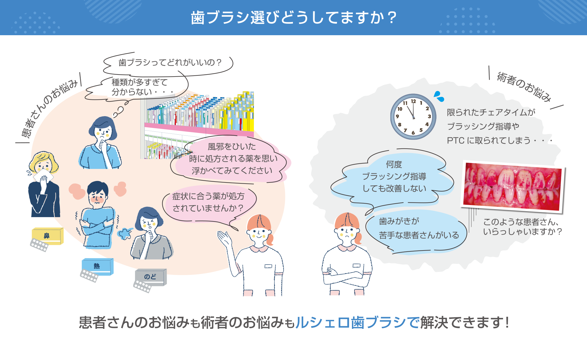 歯ブラシ選びどうしてますか？